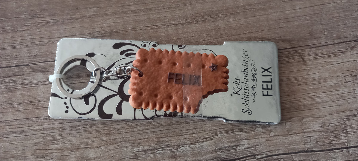 Sleutelhanger koekje: Felix