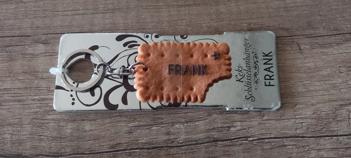 Sleutelhanger koekje: Frank
