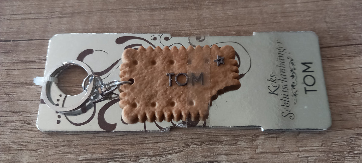 Sleutelhanger koekje: Tom