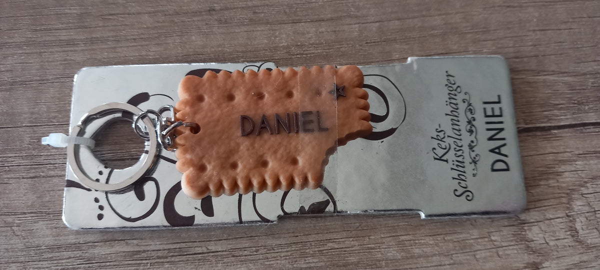 Sleutelhanger koekje: Daniel