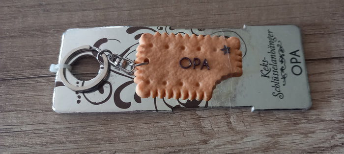 Sleutelhanger koekje: Opa
