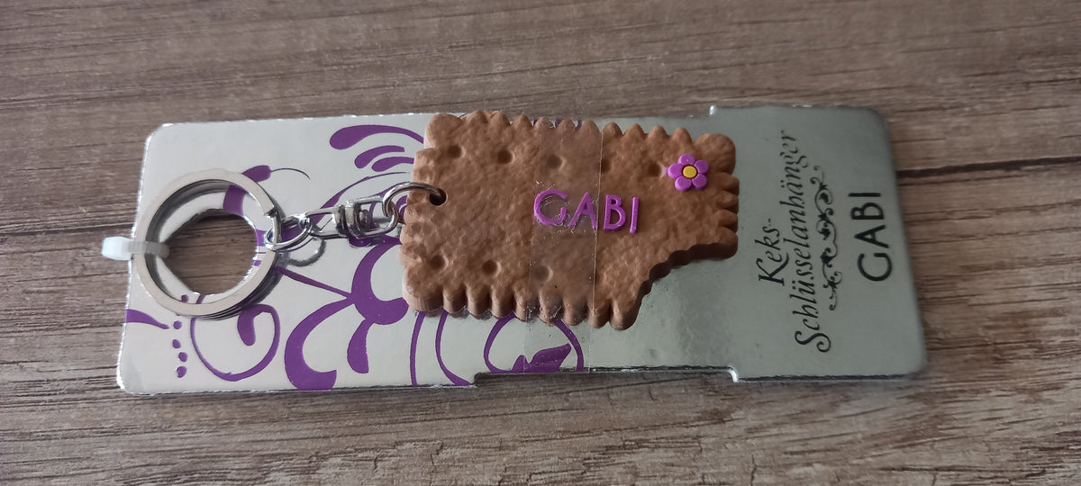 Sleutelhanger koekje: Gabi