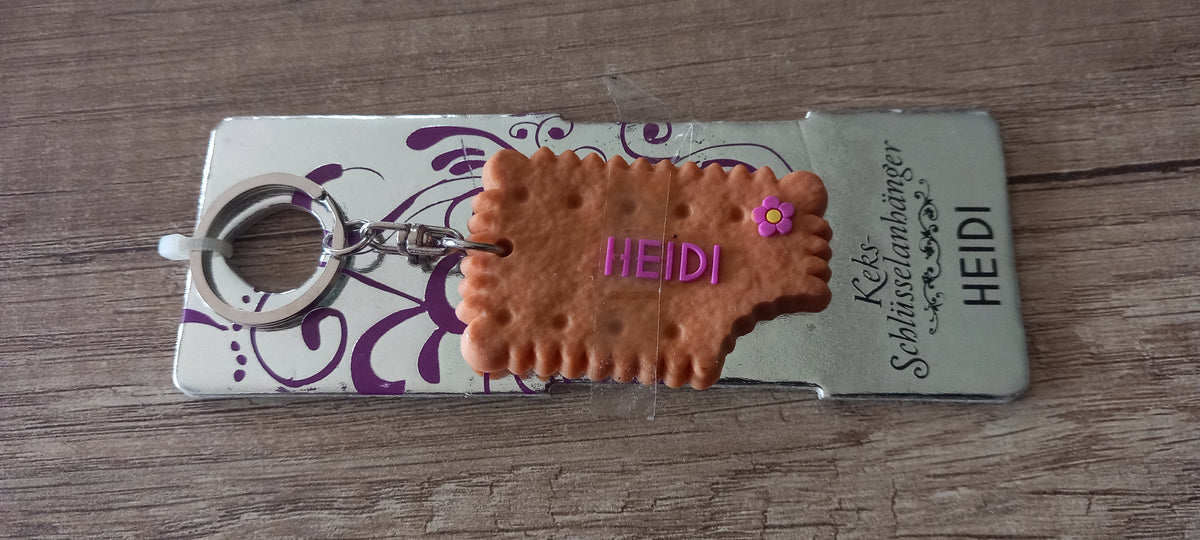 Sleutelhanger koekje: Heidi