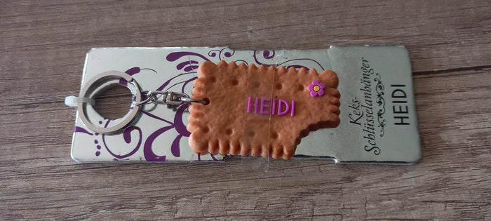 Sleutelhanger koekje: Heidi