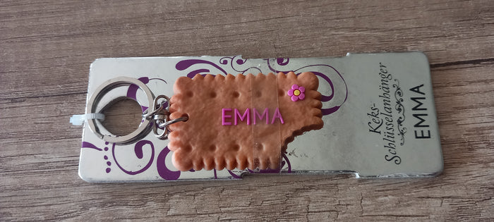 Sleutelhanger koekje: Emma