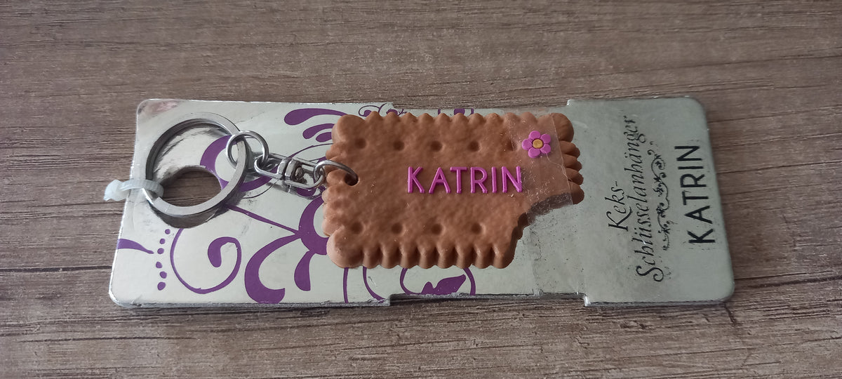 Sleutelhanger koekje: Katrin