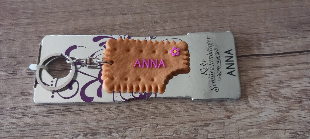 Sleutelhanger koekje: Anna