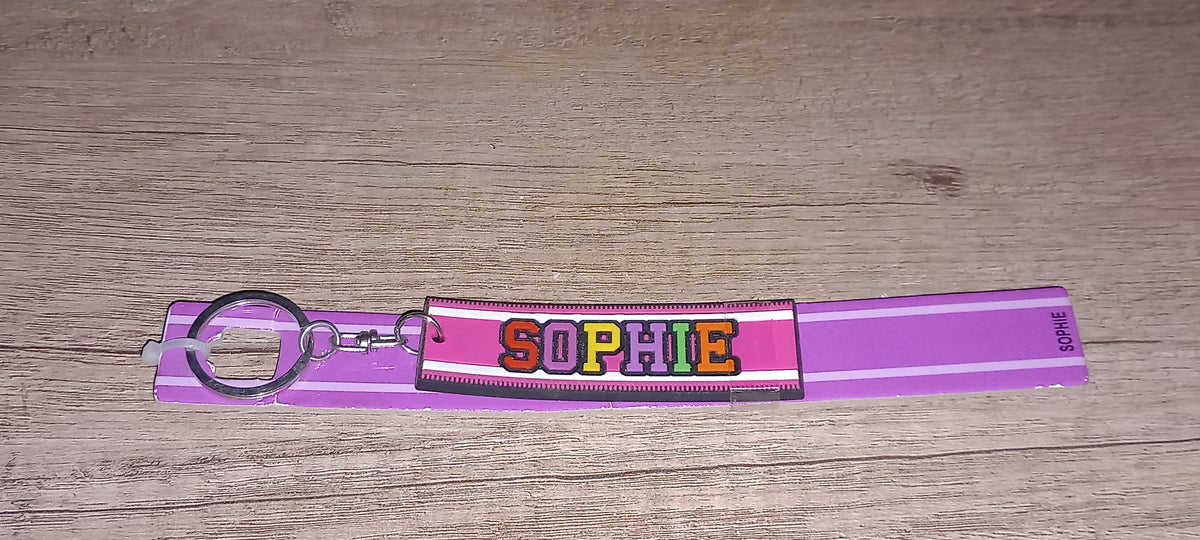 Sleutelhanger paars Sophie