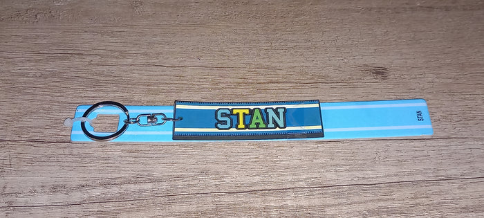 Sleutelhanger blauw Stan