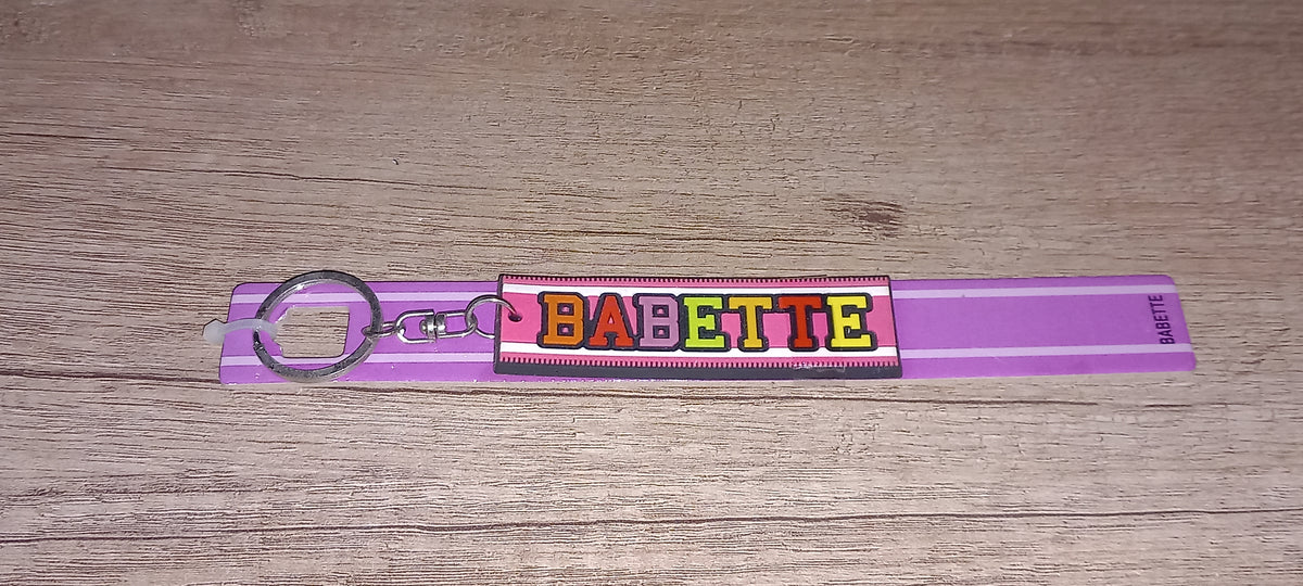 Sleutelhanger paars Babette