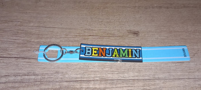 Sleutelhanger blauw Benjamin