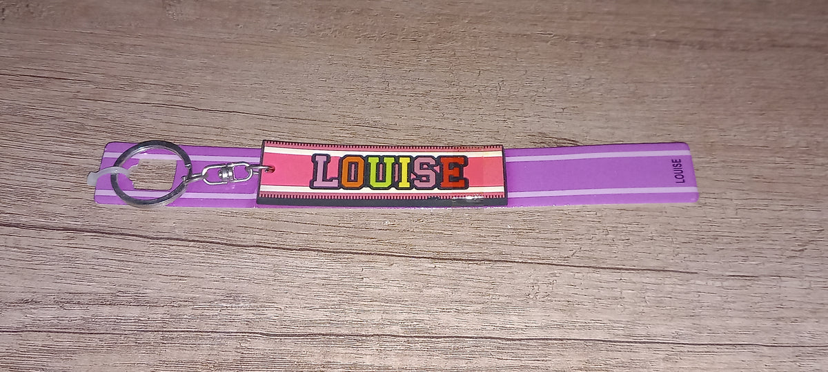 Sleutelhanger paars Louise