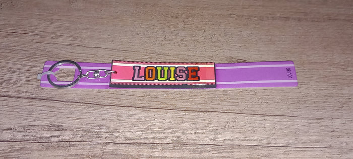 Sleutelhanger paars Louise