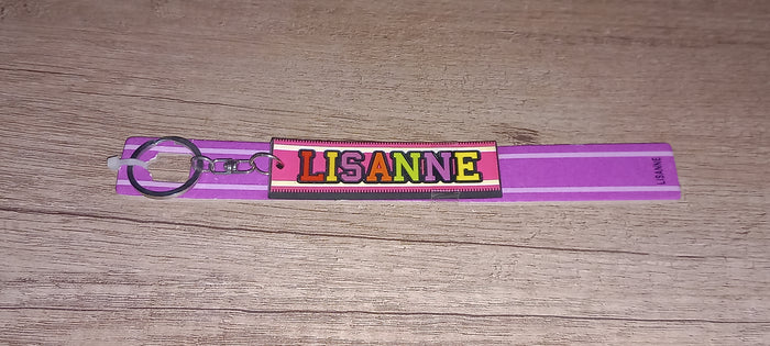 Sleutelhanger Paars Lisanne