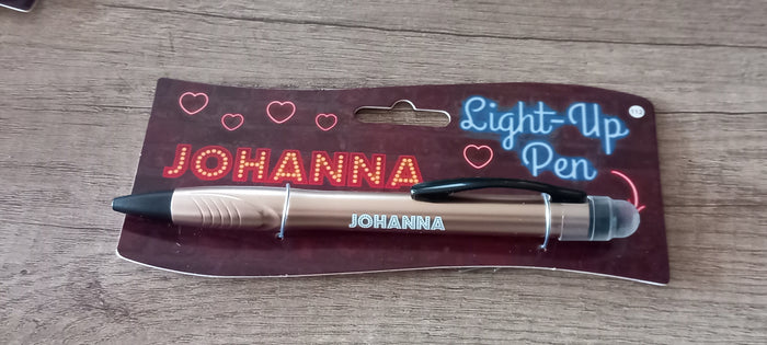 Pen met naam Johanna