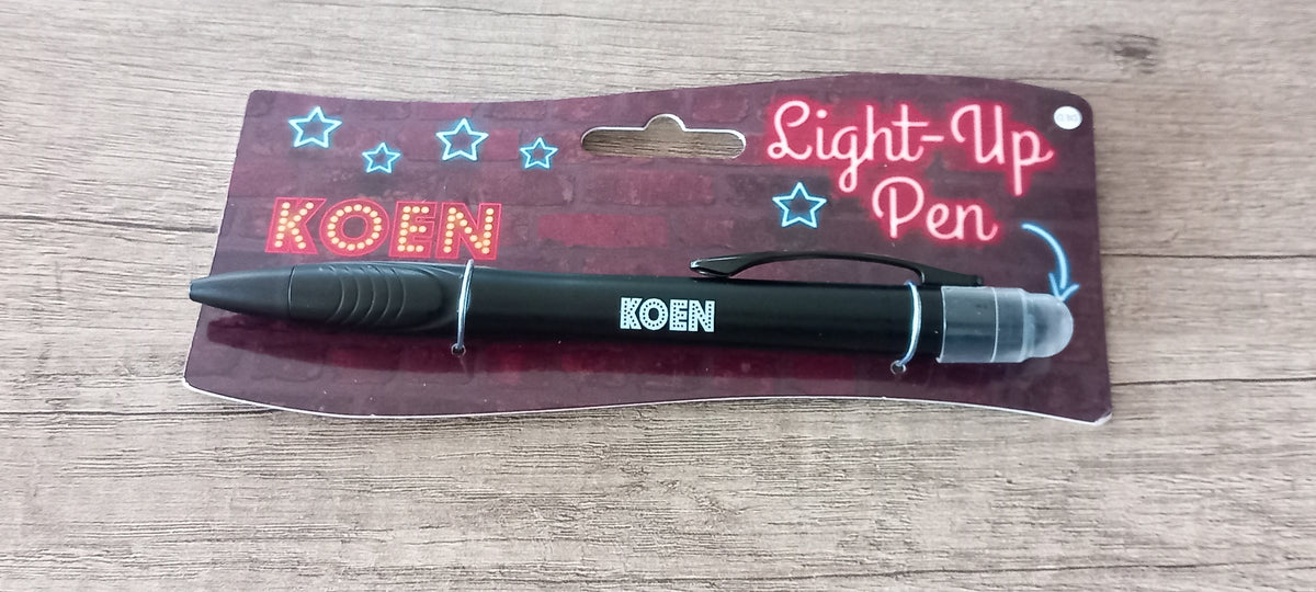 Pen met naam Koen