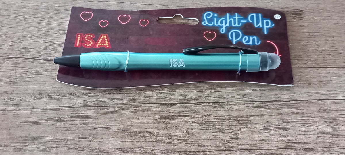 Pen met naam Isa