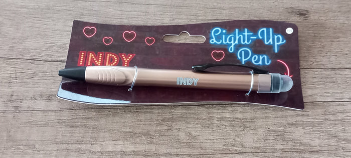 Pen met naam Indy