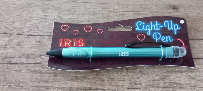 Pen met naam Iris