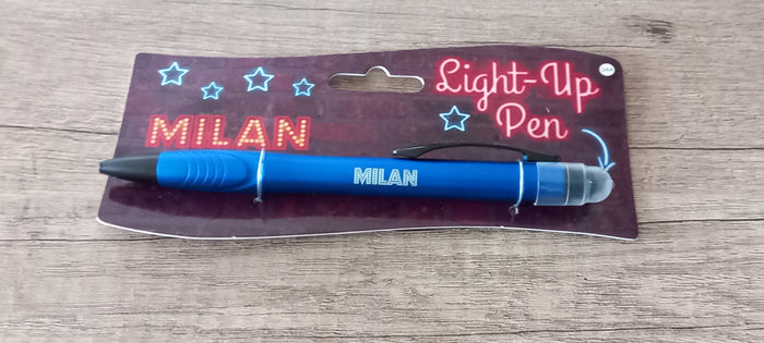 Pen met naam Milan