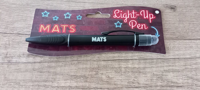 Pen met naam Mats