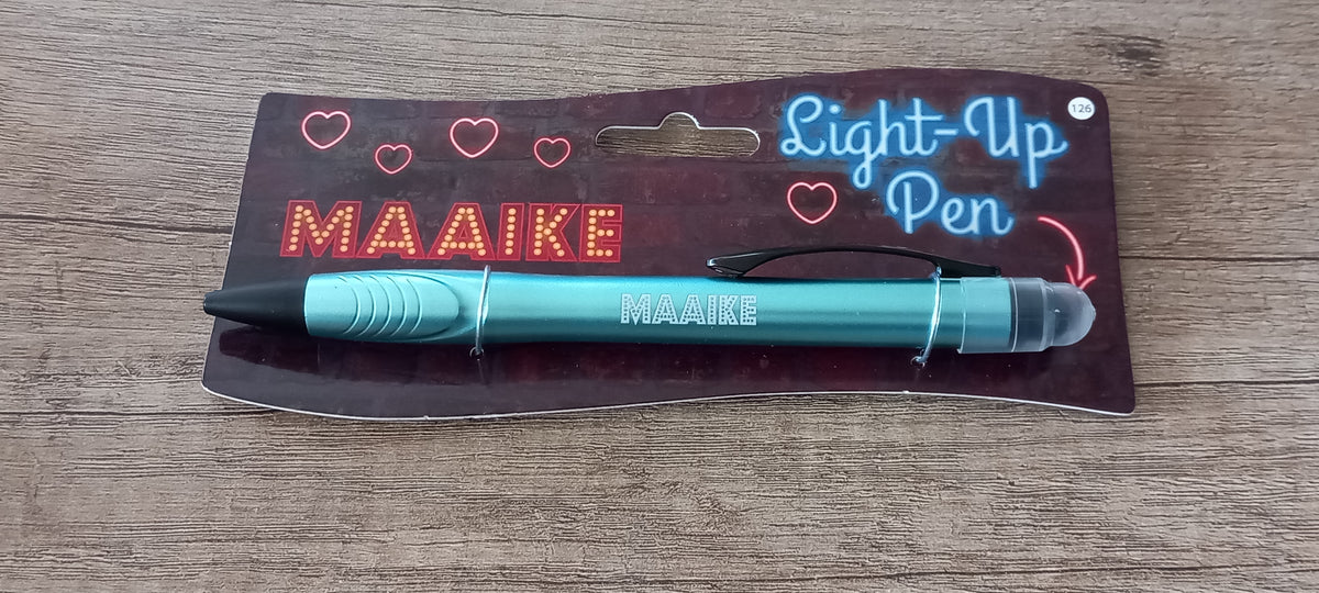 Pen met naam Maaike