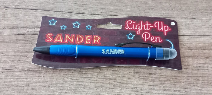 Pen met naam Sander