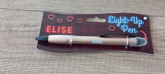 Pen met naam Elise