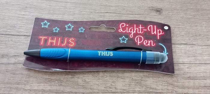 Pen met naam Thijs