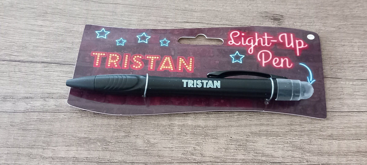 Pen met naam Tristan