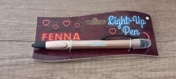 Pen met naam Fenna