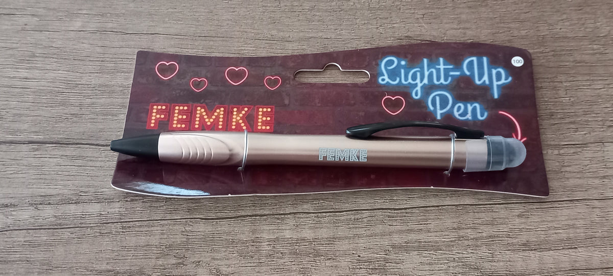 Pen met naam Femke