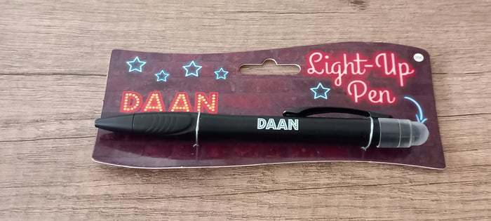 Pen met naam Daan