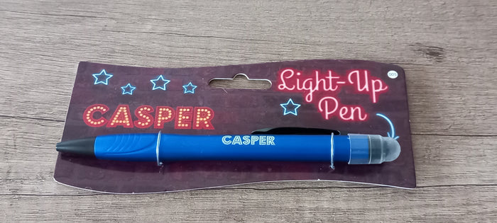 Pen met naam Casper