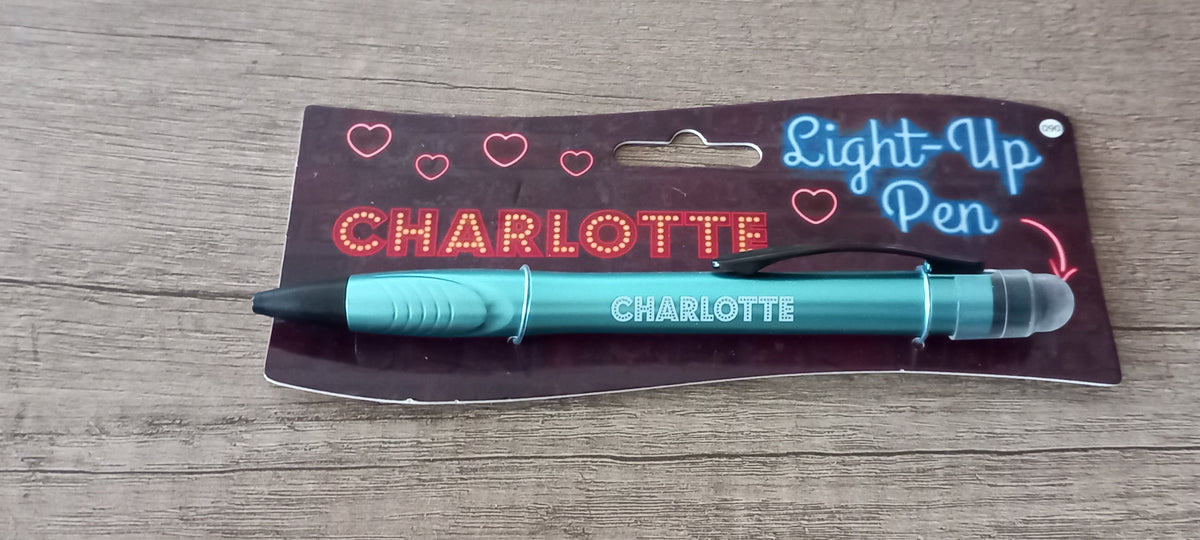 Pen met naam Charlotte