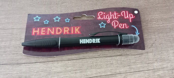 Pen met naam Hendrik