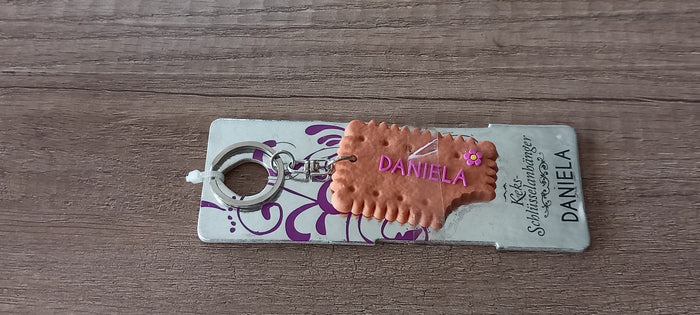 Sleutelhanger koekje Daniela