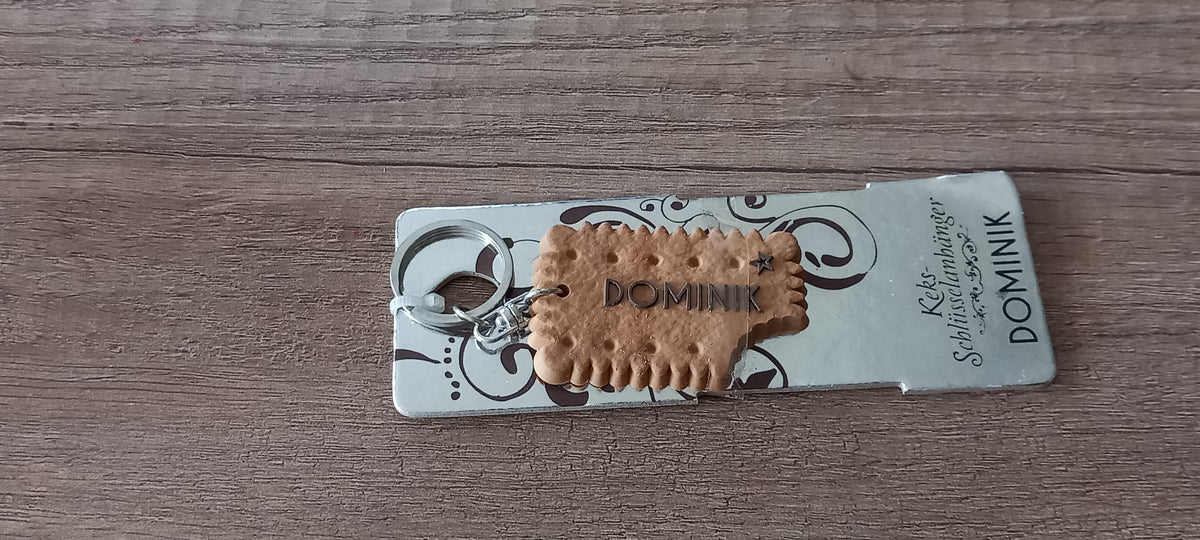 Sleutelhanger koekje Dominik