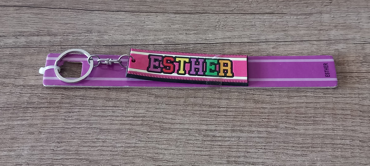 Sleutelhanger Paars Esther