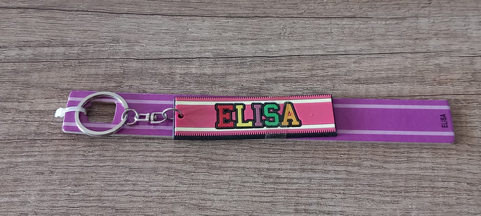 Sleutelhanger Paars Elisa