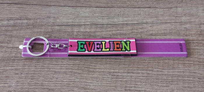 Sleutelhanger Paars Evelien
