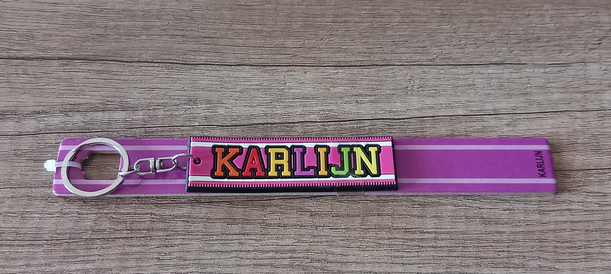 Sleutelhanger Paars Karlijn