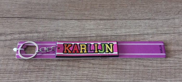 Sleutelhanger Paars Karlijn