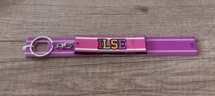 Sleutelhanger Paars Ilse