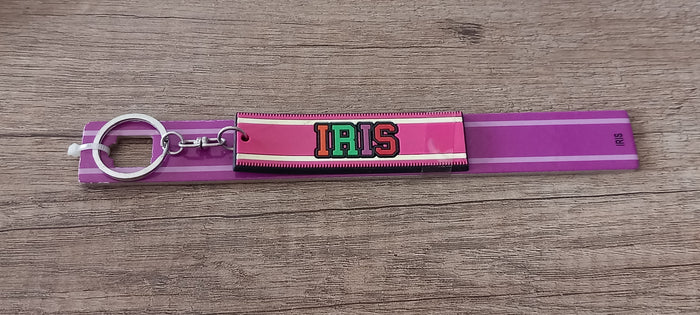 Sleutelhanger Paars Iris