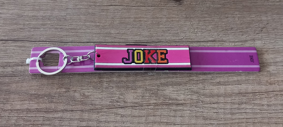 Sleutelhanger Paars Joke