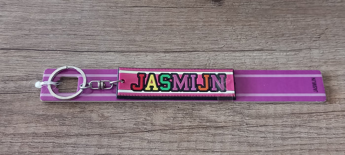Sleutelhanger Paars Jasmijn