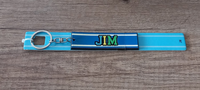 Sleutelhanger blauw Jim