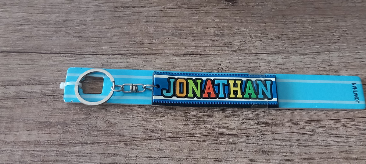 Sleutelhanger blauw Jonathan