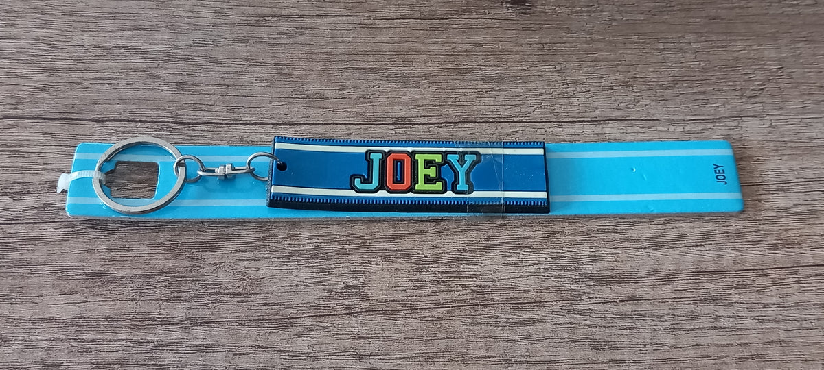 Sleutelhanger blauw Joey